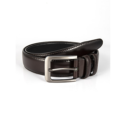 

Men's Waist Belt Going out Festival Black Belt Solid Color