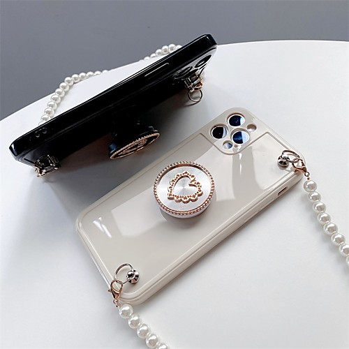 

Phone Case For Apple Back Cover iPhone 12 Pro Max 11 SE 2020 X XR XS Max 8 7 Shockproof Dustproof Solid Colored TPU