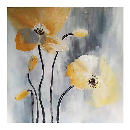 

Oil Painting Handmade Hand Painted Wall Art Plant Flower Phalaenopsis Home Decoration Dcor Stretched Frame Ready to Hang