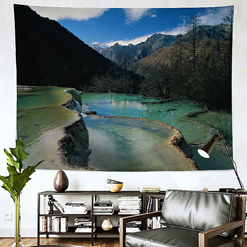 

Landscape Wall Tapestry Art Decor Blanket Curtain Hanging Home Bedroom Living Room Decoration