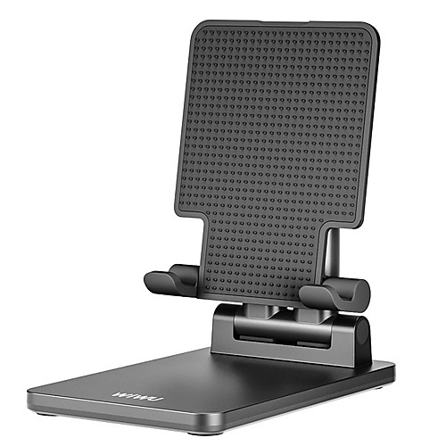 

WiWU Phone Holder Stand Mount Desk Phone Holder Buckle Type Adjustable Aluminum Alloy Phone Accessory iPhone 12 11 Pro Xs Xs Max Xr X 8 Samsung Glaxy S21 S20 Note20