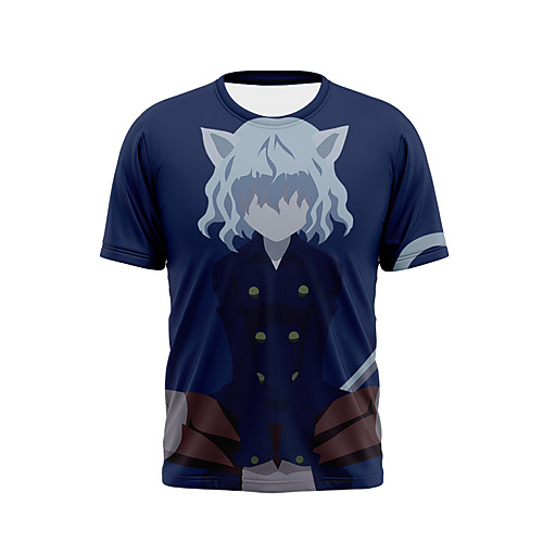 

Inspired by Hunter X Hunter Cosplay Anime Cartoon 100% Polyester Print 3D Harajuku Graphic T-shirt For Women's / Men's