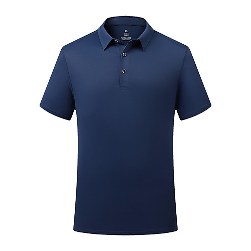 

Men's T shirt non-printing Solid Colored collared shirts Short Sleeve Casual Tops Simple Lightweight Classic Comfortable Blue Blushing Pink Dusty Blue