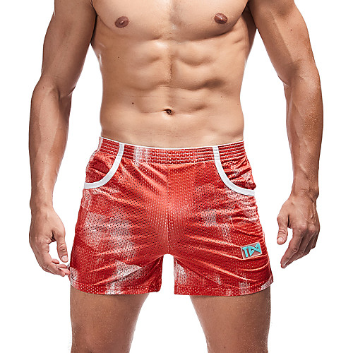 

Men's Shorts Casual / Sporty Casual Sports Chinos Shorts Pants Tie Dye Gray Royal Blue White Black Red