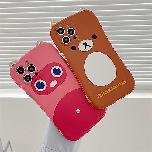 

Phone Case For Apple Back Cover iPhone 12 Pro Max 11 SE 2020 X XR XS Max 8 7 Shockproof Dustproof Cartoon TPU