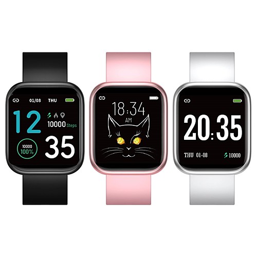 

X21 Smartwatch Fitness Running Watch Bluetooth Pedometer Sleep Tracker Heart Rate Monitor Waterproof Touch Screen Long Standby IP 67 41mm Watch Case for Android iOS Men Women / Sedentary Reminder