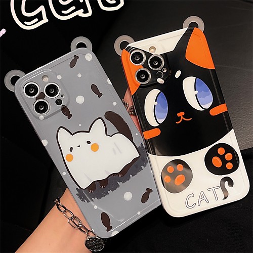 

Phone Case For Apple Back Cover iPhone 12 Pro Max 11 SE 2020 X XR XS Max iphone 7Plus / 8Plus Shockproof Dustproof Cartoon TPU