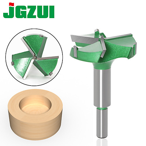 

Three-Blade Woodworking Hole Drill Bit Three-Blade 35mm Punch Hinge Special Wooden Opening Round Carpenters Tools