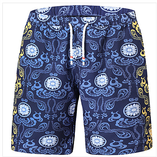 

Men's Shorts Casual Daily Shorts Pants Graphic Short Navy Blue