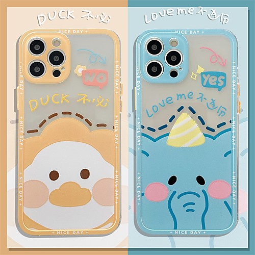 

Phone Case For Apple Back Cover iPhone 12 Pro Max 11 SE 2020 X XR XS Max iphone 7Plus / 8Plus Shockproof Dustproof Cartoon TPU