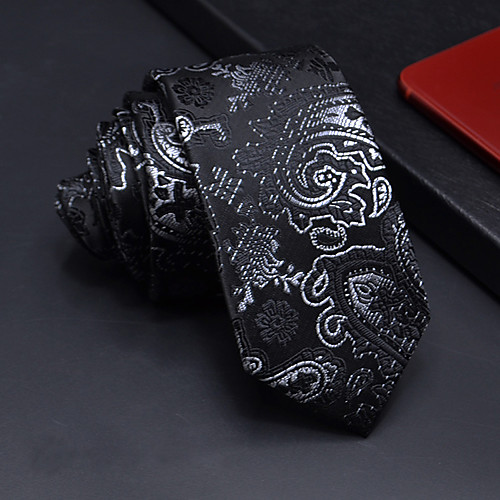 

Men's Party Necktie - Solid Colored Print