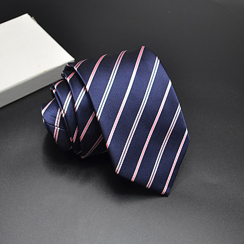 

Men's Party Necktie - Print Stylish / Pure Color