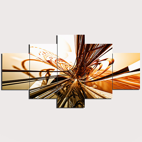 

5 Panels Wall Art Canvas Prints Painting Artwork Picture Abstract Painting Home Decoration Decor Rolled Canvas No Frame Unframed Unstretched