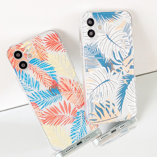 

Phone Case For Apple Back Cover iPhone 12 Pro Max 11 SE 2020 X XR XS Max 8 7 Shockproof Dustproof Graphic Transparent TPU
