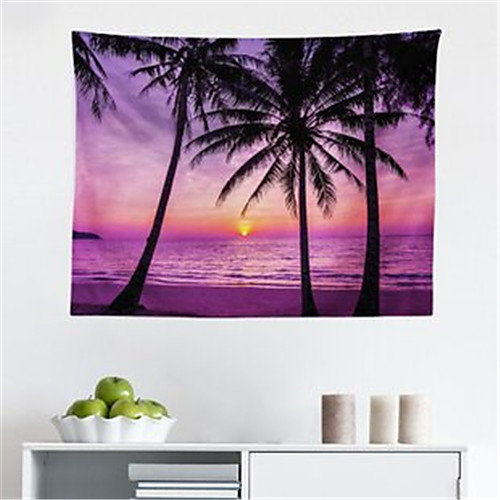 

Beach Wall Tapestry Art Decor Blanket Curtain Hanging Home Bedroom Living Room Decoration