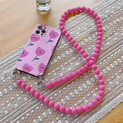 

Phone Case For Apple Back Cover iPhone 12 Pro Max 11 SE 2020 X XR XS Max 8 7 Shockproof Dustproof Geometric Pattern Flower TPU