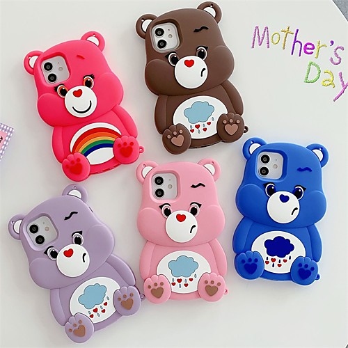 

Phone Case For Apple Back Cover iPhone 12 Pro Max 11 SE 2020 X XR XS Max 8 7 Shockproof Dustproof Cartoon TPU