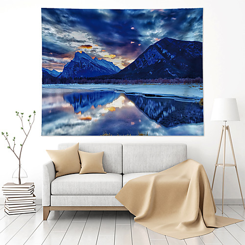

Landscape Wall Tapestry Art Decor Blanket Curtain Hanging Home Bedroom Living Room Decoration Polyester