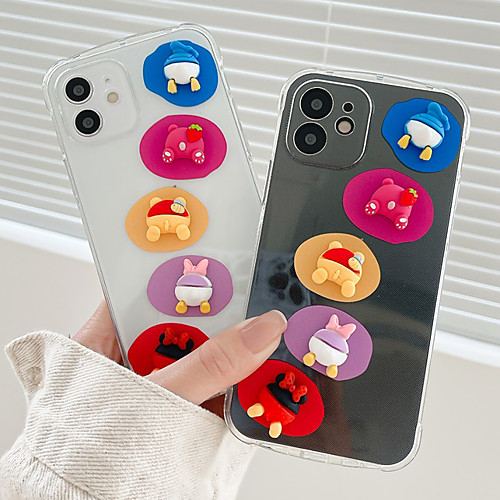 

Phone Case For Apple Back Cover iPhone 12 Pro Max 11 SE 2020 X XR XS Max 8 7 Shockproof Dustproof Cartoon TPU