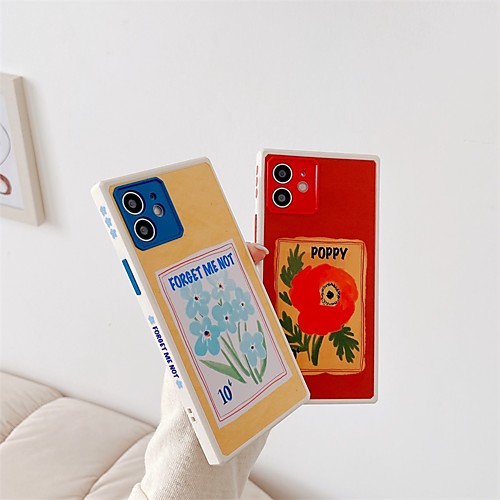 

Phone Case For Apple Back Cover iPhone 12 Pro Max 11 SE 2020 X XR XS Max 8 7 Shockproof Dustproof Cartoon TPU