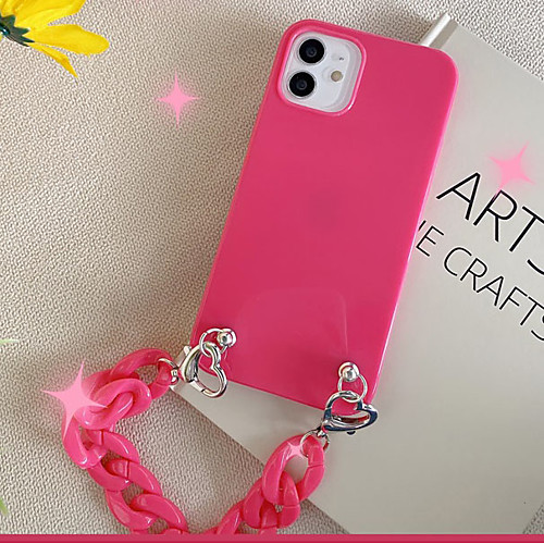 

Phone Case For Apple Back Cover iPhone 12 Pro Max 11 SE 2020 X XR XS Max 8 7 6 Shockproof Dustproof Solid Colored TPU