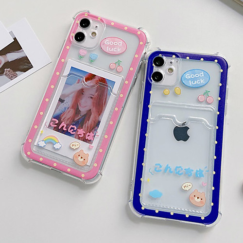 

Phone Case For Apple Back Cover iPhone 12 Pro Max 11 SE 2020 X XR XS Max 8 7 Shockproof Dustproof Graphic TPU