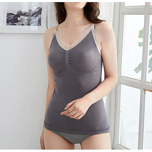 

Women's Nursing Bras Wireless Triangle Cup Cotton Purple