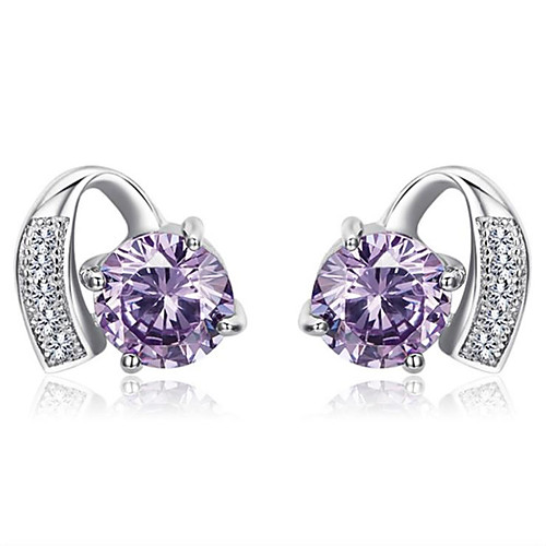

Women's Stud Earrings Drop Earrings Earrings Classic Fashion Romantic Punk Trendy Cute Sweet Earrings Jewelry Purple For Street Gift Date Birthday Festival 1 Pair