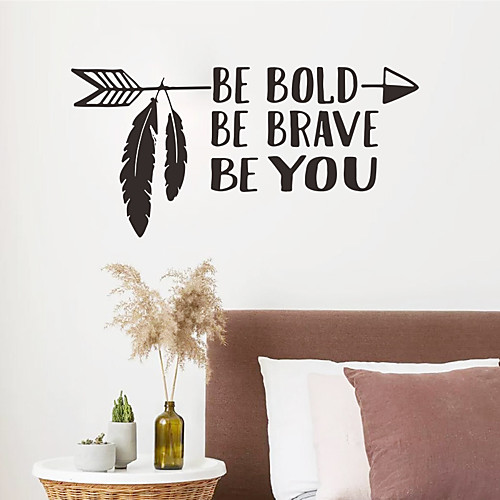 

Characters Geometric Wall Stickers Bedroom Living Room Removable PVC Home Decoration Wall Decal 1pc