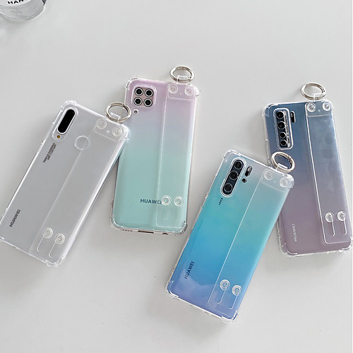 

Phone Case For Huawei Back Cover P40 P40 Pro P30 P30 Pro P30 Lite Huawei P Smart Plus 2019 Honor 10i Honor 20i nova 7 SE P40 lite Shockproof Dustproof Color Gradient TPU
