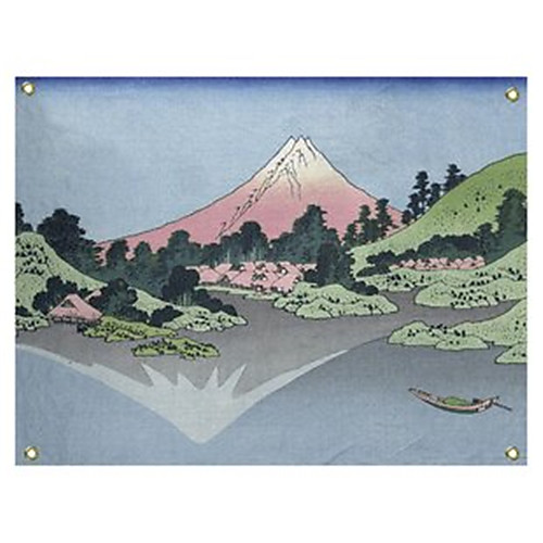 

Japanese Ink Painting Style Wall Tapestry Art Decor Blanket Curtain Hanging Home Bedroom Living Room Decoration Polyester