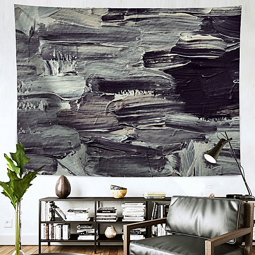 

Oil Painting Style Wall Tapestry Art Decor Blanket Curtain Hanging Home Bedroom Living Room Decoration Polyester