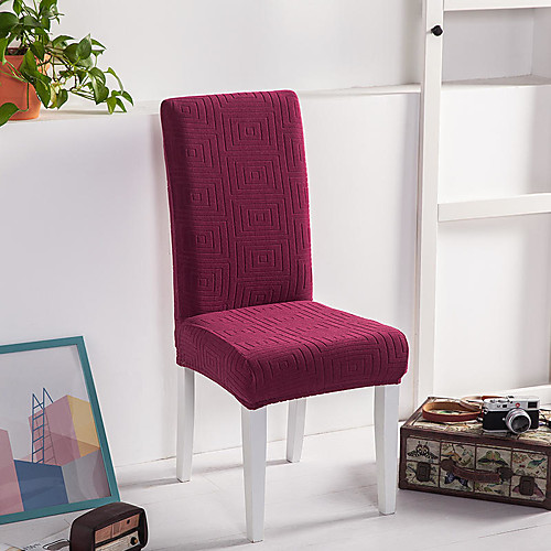 

Chair Cover Multi Color / Geometric / Classic Yarn Dyed Polyester Slipcovers