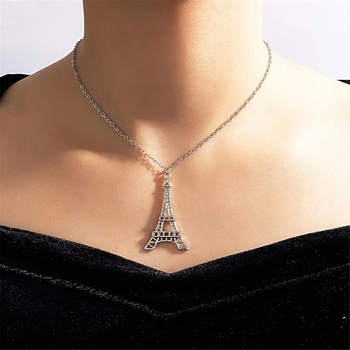 

Women's Necklace Classic Joy Artistic Romantic Vintage Classic Alloy Silver 45 cm Necklace Jewelry 1pc For Anniversary Engagement Birthday Party Beach Festival
