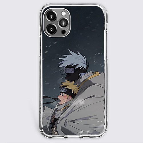 

Naruto Cartoon Characters Phone Case For Apple iPhone 12 Pro Max 11 SE 2020 X XR XS Max 8 7 6 Unique Design Protective Case Shockproof Dustproof Back Cover TPU