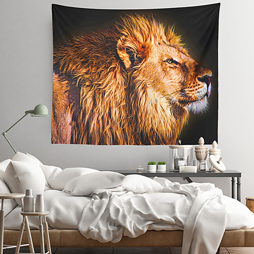

Animal Wall Tapestry Art Decor Blanket Curtain Hanging Home Bedroom Living Room Decoration Polyester
