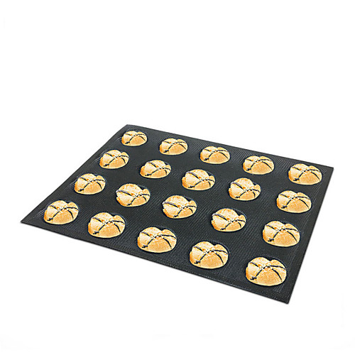 

Bread Mold Biscuit Puff Cake Tart DIY Baking Mold Silicone Baguette Non-stick and Breathable Mold 25381.6cm