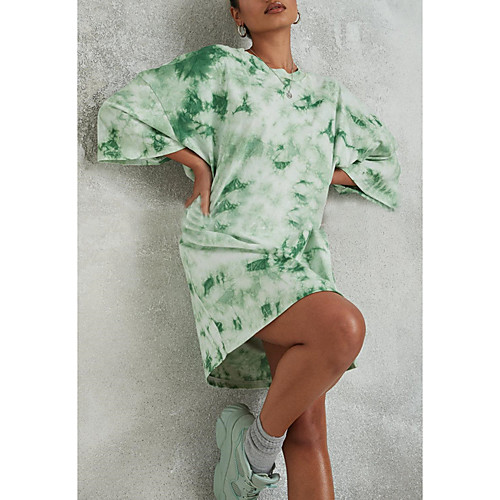 

Women's Blue Purple Green Casual S M L XL XXL