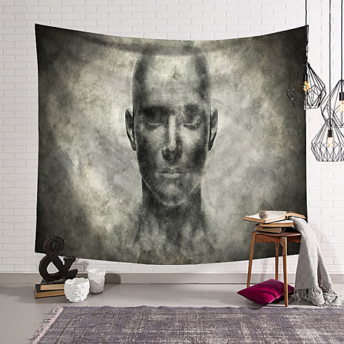 

Portrait Wall Tapestry Art Decor Blanket Curtain Hanging Home Bedroom Living Room Decoration Polyester