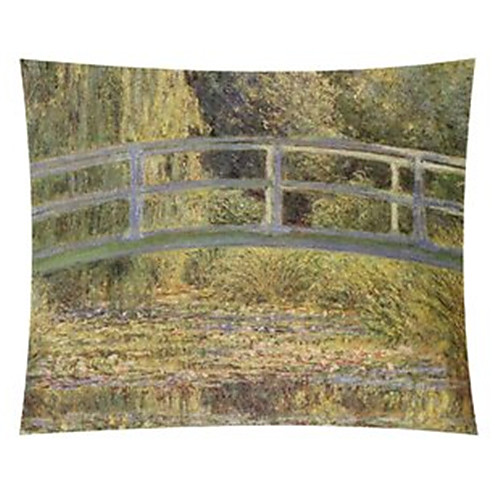

Oil Painting Style Wall Tapestry Art Decor Blanket Curtain Hanging Home Bedroom Living Room Decoration