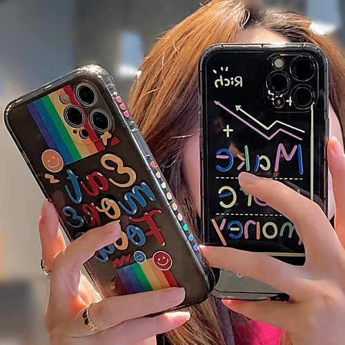 

Phone Case For Apple Back Cover iPhone 12 Pro Max 11 SE 2020 X XR XS Max 8 7 Shockproof Dustproof Cartoon TPU