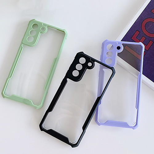 

Clear Phone Case For Samsung Galaxy S20 Plus S20 Ultra S20 FE Note 20 Ultra Galaxy A52 A72 A51 A71 A91 A41 A31 A21s M51 M31 A70 A60 A50 Camera Lens Protection Shockproof Protective TPU Back Cover