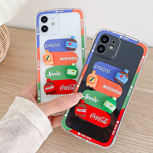 

Phone Case For Apple Back Cover iPhone 12 Pro Max 11 SE 2020 X XR XS Max 8 7 Shockproof Dustproof Graphic TPU