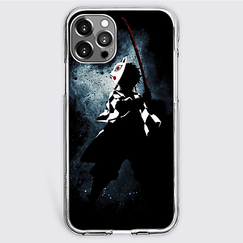 

Demon Slayer: Kimetsu no Yaiba Cartoon Characters Phone Case For Apple iPhone 12 Pro Max 11 SE 2020 X XR XS Max 8 7 Unique Design Protective Case Shockproof Dustproof Back Cover TPU