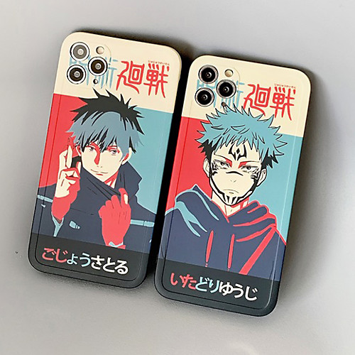 

Jujutsu Kaisen Phone Case For Apple Back Cover iPhone 12 Pro Max 11 SE 2020 X XR XS Max 8 7 Shockproof Dustproof Cartoon TPU