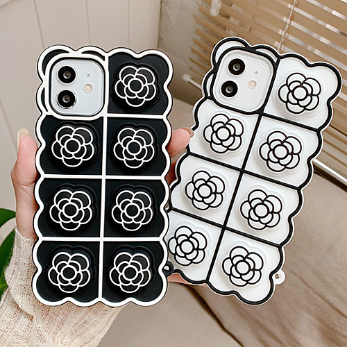 

Phone Case For Apple Back Cover Silicone Fidget Case iPhone 12 Pro Max 11 SE 2020 X XR XS Max 8 7 6 Shockproof Dustproof Fidget Toys Graphic TPU