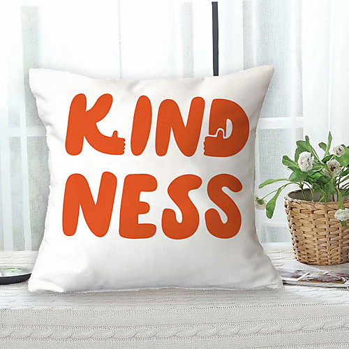

Slogan Double Side Cushion Cover 1PC Soft Decorative Square Throw Pillow Cover Cushion Case Pillowcase for Bedroom Livingroom Superior Quality Machine Washable Outdoor Cushion for Sofa Couch Bed Chair