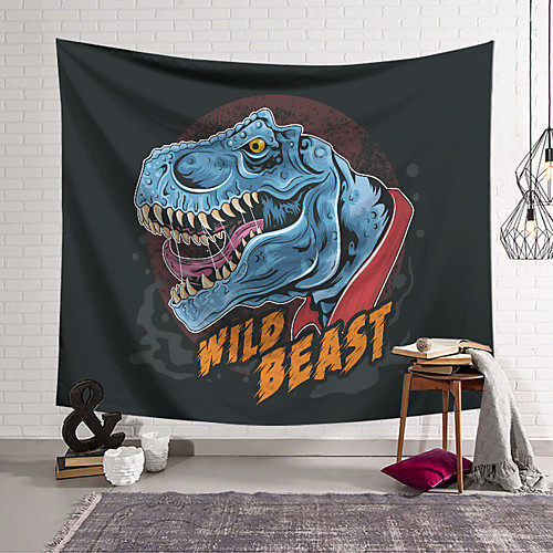 

Dinosaur Wall Tapestry Art Decor Blanket Curtain Hanging Home Bedroom Living Room Decoration Polyester