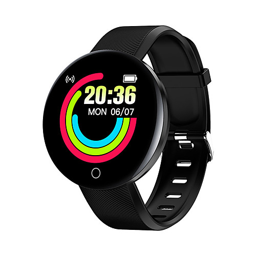 

D18s Smart Bracelet 1.44 Round Screen Color Screen Bracelet Sports Pedometer Heart Rate Information Reminder Bracelet