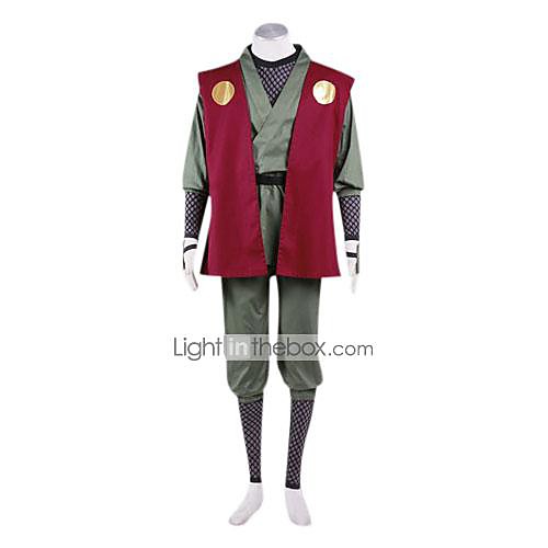 

Inspired by Naruto Jiraiya Anime Cosplay Accessories Gloves Belt Leg Warmers Terylene Men's Halloween Costumes